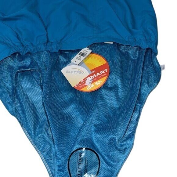 L.L.Bean SunSmart Womens Blue UPF 50+ Swim Shorts With Mesh Lining & Pockets M R - Picture 5 of 9